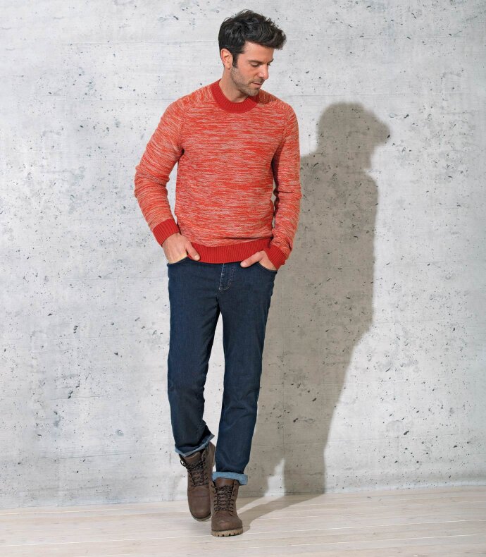 High-Stretch Sportswear Denimhose mit Dehnbund