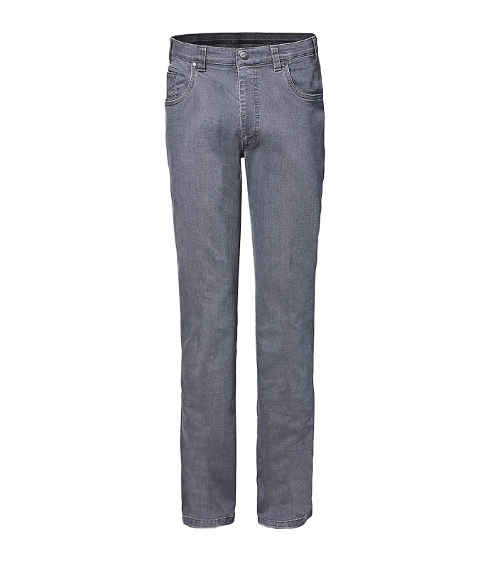 High-Stretch Jeans in Flammgarnoptik