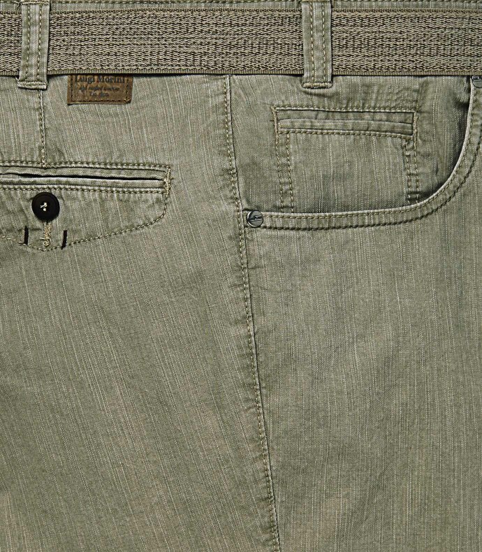 Sportswearhose in leichtem Cotton-Stretch