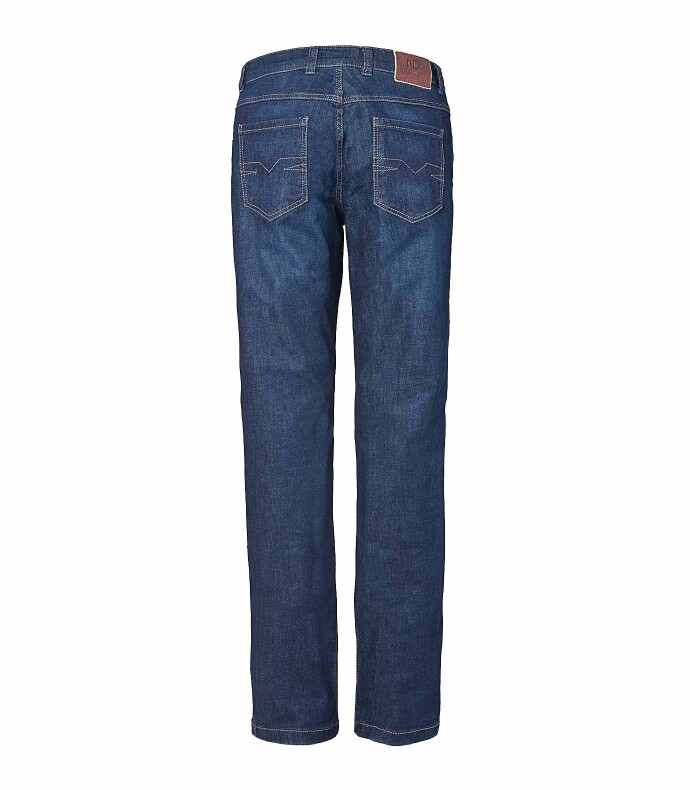 Real 5-Pocket Denim-Jeans, casual to go Dunkelblau 56