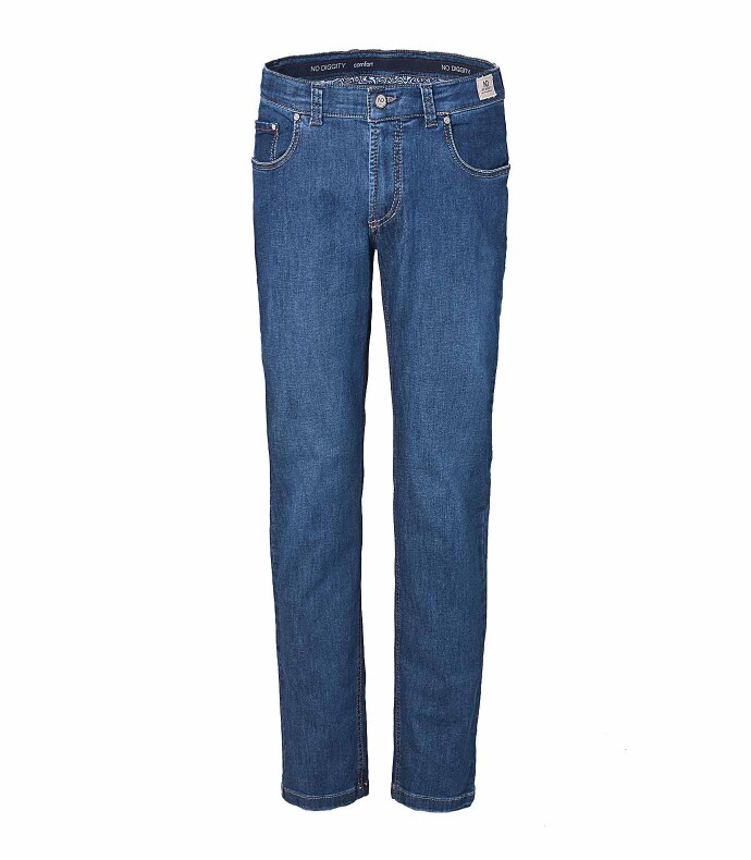 Real 5-Pocket Denim-Jeans, casual to go Blau 26