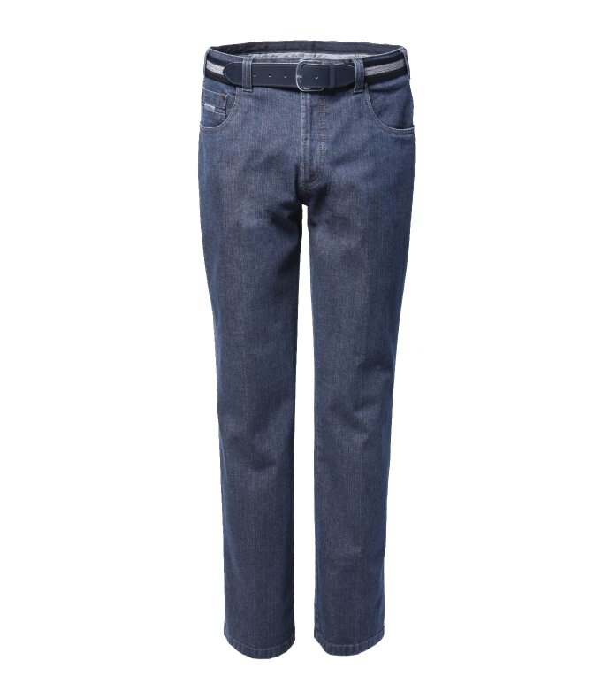 Denim Jeans im robusten Look mit Komfort-Dehnbund