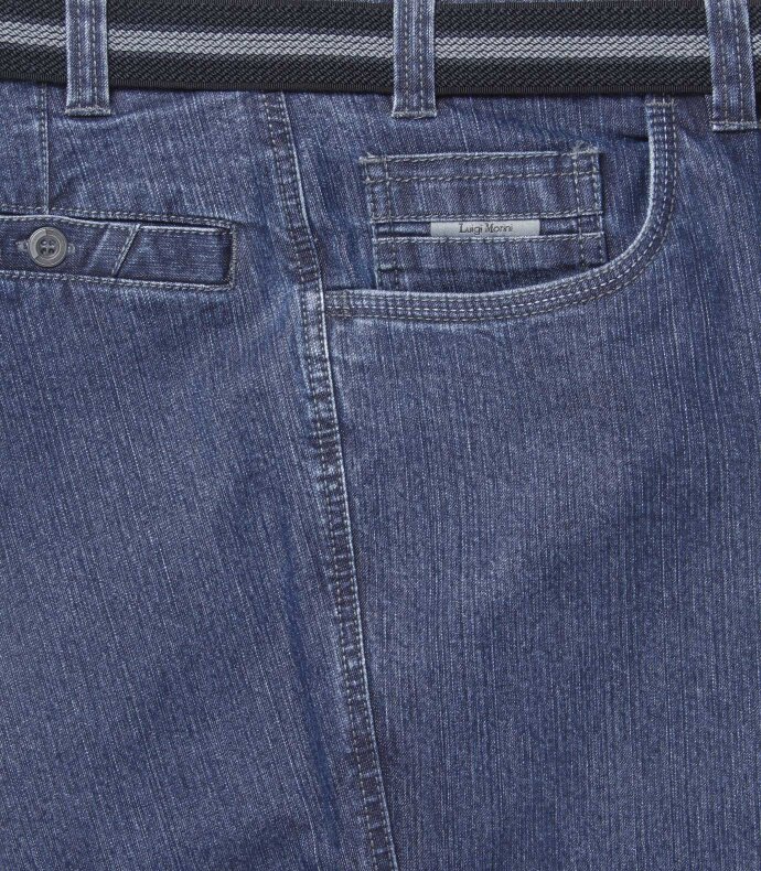 Jeans mit Komfortbundausstattung, Swingpocket
