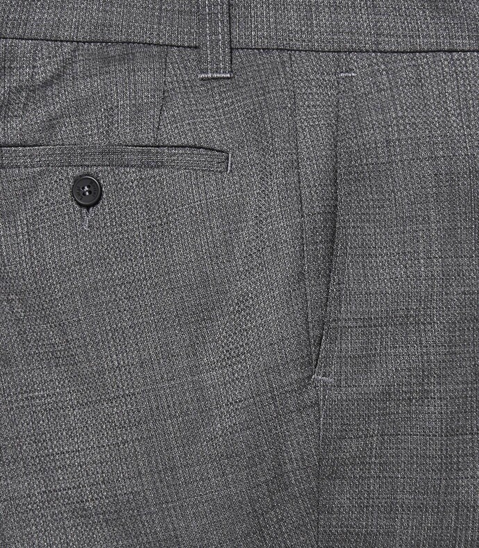 Baukasten Anzughose in smart Style, mit Comfort Finish Grau 56