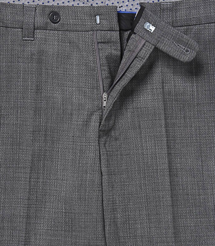 Baukasten Anzughose in smart Style, mit Comfort Finish Grau 56